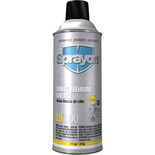 LU100 Lithium Grease, Aerosol Can Equipment World