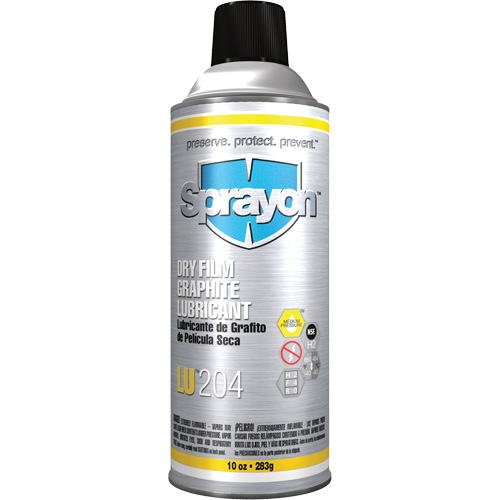 LU204 Dry Film Graphite Lubricant, Aerosol Can Equipment World
