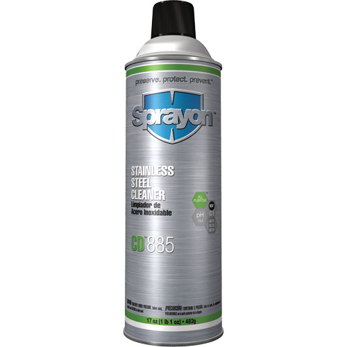 CD885 Stainless Steel Cleaner, 20 oz., Aerosol Can Equipment World