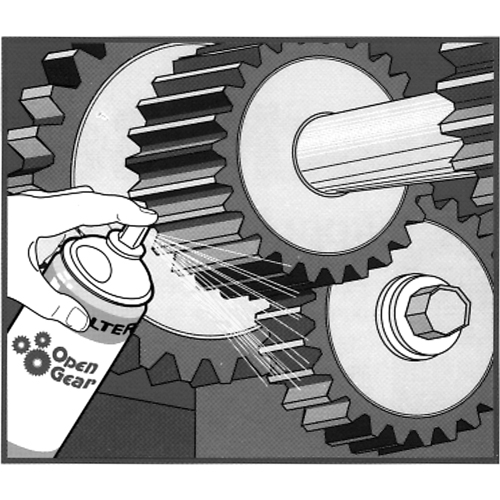 Lubrifiant OPEN GEAR, Canette a&eacute;rosol Equipment World
