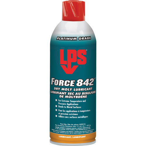 Force 842°&reg; Dry Moly Lubricant, Aerosol Can Equipment World