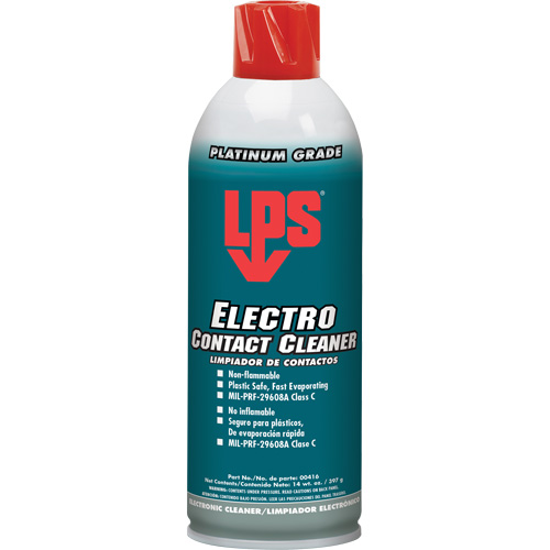 Electro Contact Cleaner, Aerosol Can Equipment World