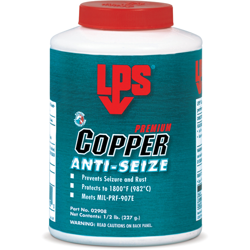 Copper Anti-Seize, 1 lbs., Bottle, 1800°F (982°C) Max Temp. Equipment World