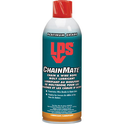 Chainmate&reg; Chain & Wire Rope Lubricant, Aerosol Can Equipment World