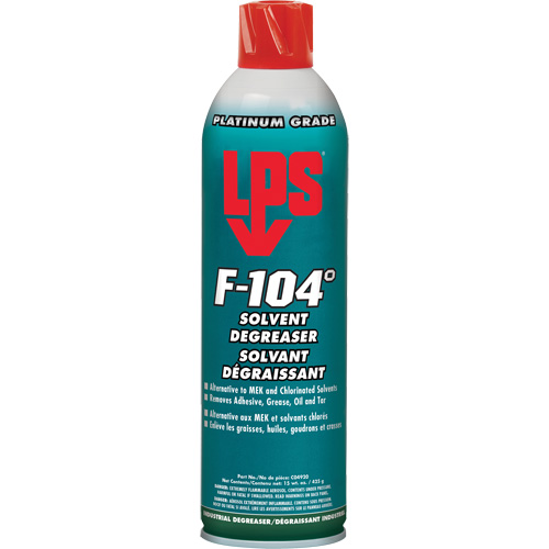 F-104° Degreaser, Aerosol Can Equipment World