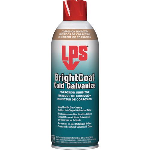 Bright Coat Cold Galvanised Corrosion Inhibitors, Aerosol Can Equipment World