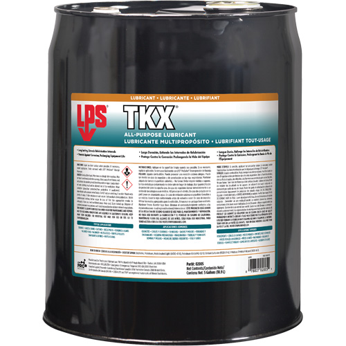 TKX All-Purpose Lubricant, Pail Equipment World