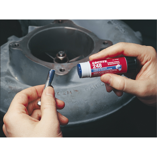 Quickstix Threadlocker 248 , Blue, Medium, 9 g, Stick Equipment World