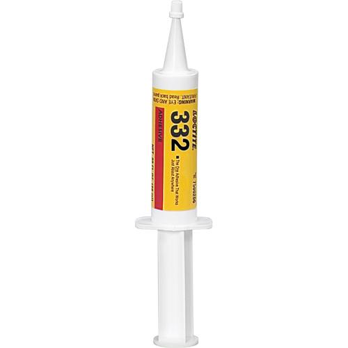 Structural Adhesive 332 Severe Environment , 623 g., Syringe, Amber Equipment World