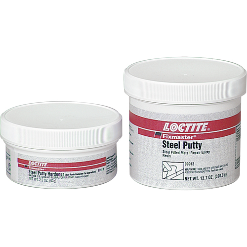 Fixmaster Steel Putty, 680 g., Kit, Grey Equipment World