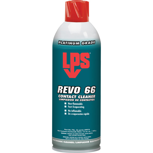 Nettoyant pour contacts Revo 66, Canette a&eacute;rosol Equipment World
