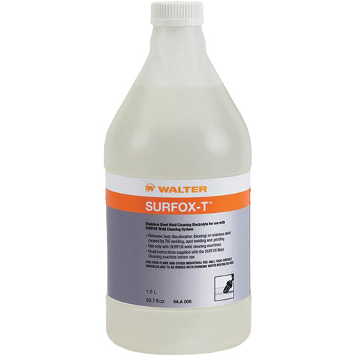 SURFOX-T Weld Cleaner, 1.5 L, Bottle Equipment World