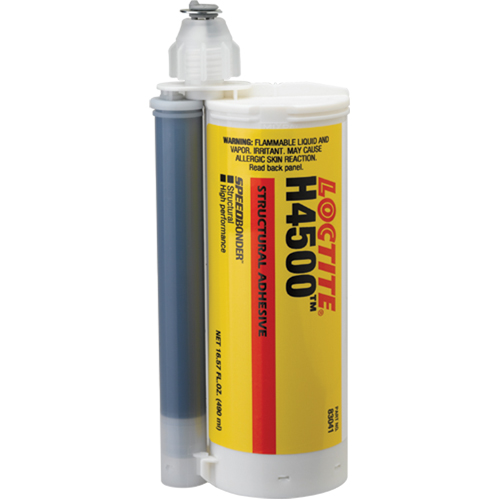 Speedbonder H4500 Structural Adhesive, Two-Part, Dual Cartridge, 678 g., Grey Equipment World