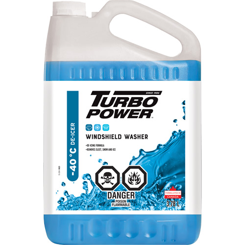 Turbo Power&reg; All-Season Windshield Washer Fluid, Jug, 3.78 L Equipment World