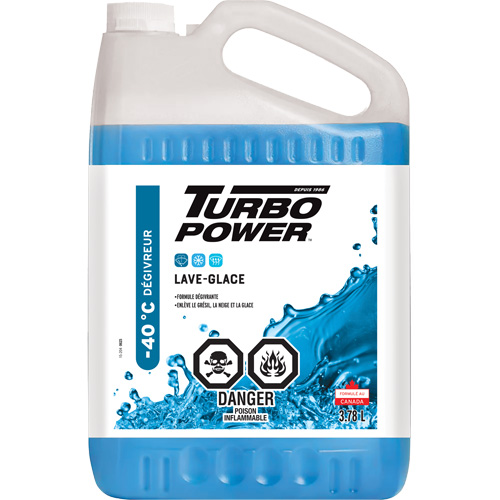 Turbo Power&reg; All-Season Windshield Washer Fluid, Jug, 3.78 L Equipment World