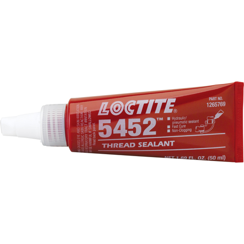 5452 Fast Cure Thread Sealants, Tube, 50 ml, -54° C - 149° C/-65° F - 300° F Equipment World