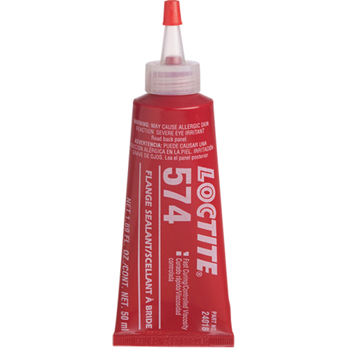 Flange Sealant 574 Fast Curing, Tube, Orange Equipment World