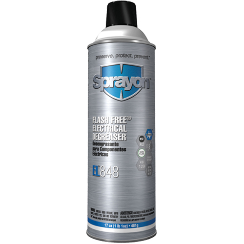 EL848 Flash Free&reg; Electrical Degreaser, Aerosol Can Equipment World