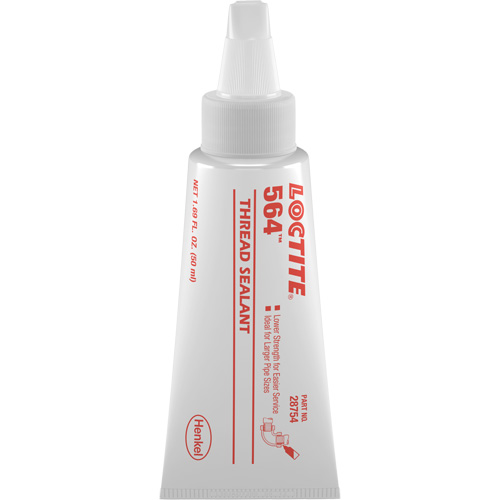 564 Thread Sealant, Tube, 50 ml, -53.9° C - 572° C/-65° F - 300° F Equipment World