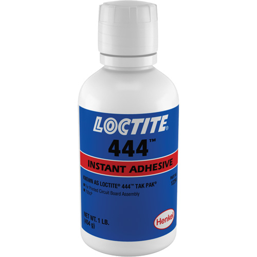 444 TAK PAK&reg; Adhesive, Clear, Bottle, 1 lbs. Equipment World
