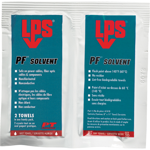 PF&reg; Solvent, Packets Equipment World