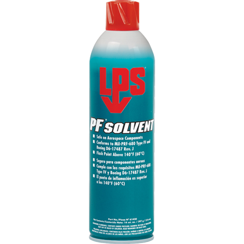 PF&reg; Solvent, Aerosol Can Equipment World