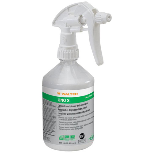 Uno S High Strength Cleaner & Degreaser, Trigger Bottle Equipment World