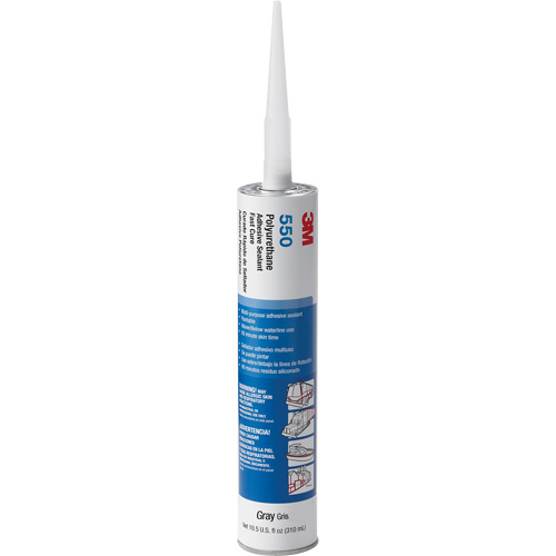 Polyurethane Adhesive Sealant, 310 ml, Grey Equipment World