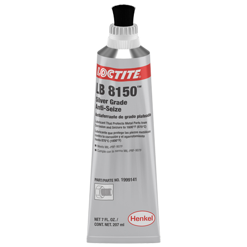 Silver Grade Anti-Seize, Tube, 1600°F (871°C) Max. Temp. Equipment World