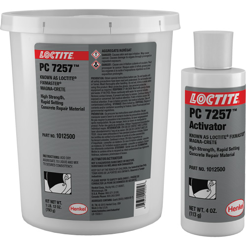 Fixmaster&reg; Magna-Crete&reg; Concrete Repair, Kit, Grey Equipment World