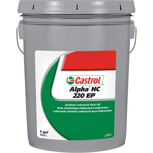 Alpha HC EP 220 Synthetic Industrial Gear Oil, 18.93 L Equipment World