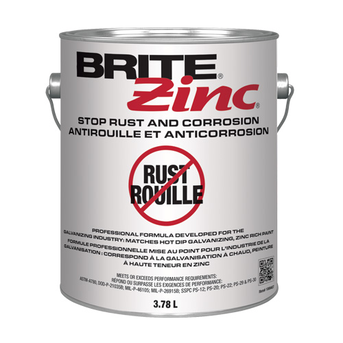 BRITE Zinc&reg; Corrosion Inhibitor, Gallon Equipment World
