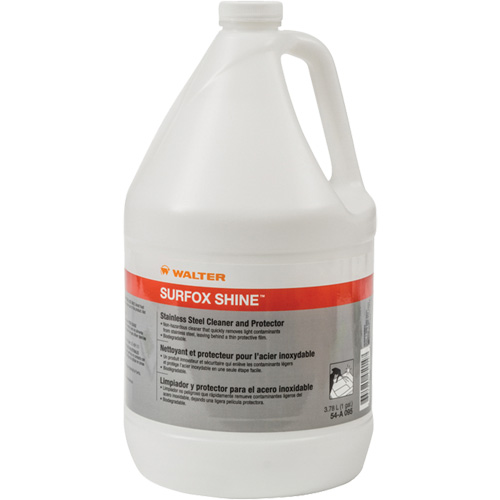 Surfox Shine Stainless Steel Cleaner/Protector, 3.78 L, Gallon Equipment World