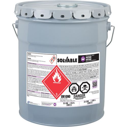 Liquid Acetone, 18.9 L Equipment World