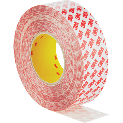 Ruban adh&eacute;sif double face, Polyester, 50 mm (1,96") la x 50 m (164') lo, 8 mils &eacute;pais Equipment World
