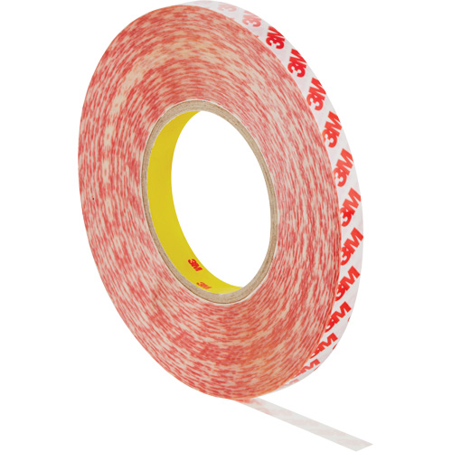 Ruban adh&eacute;sif double face, Polyester, 12 mm (0,47") la x 50 m (164') lo, 8 mils &eacute;pais Equipment World