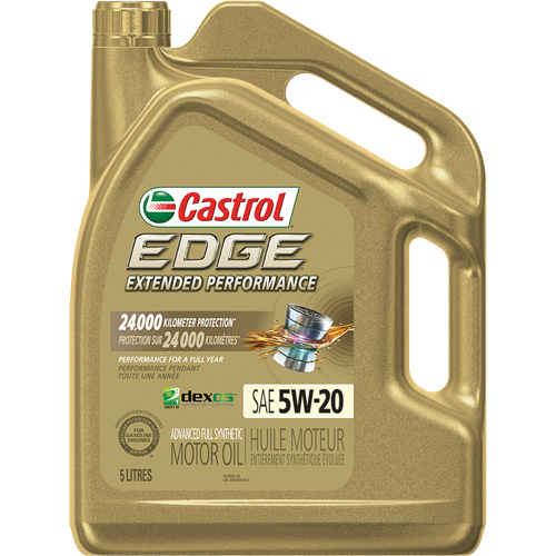 Edge&reg; Extended Performance 5W-20 Motor Oil, 5 L, Jug Equipment World