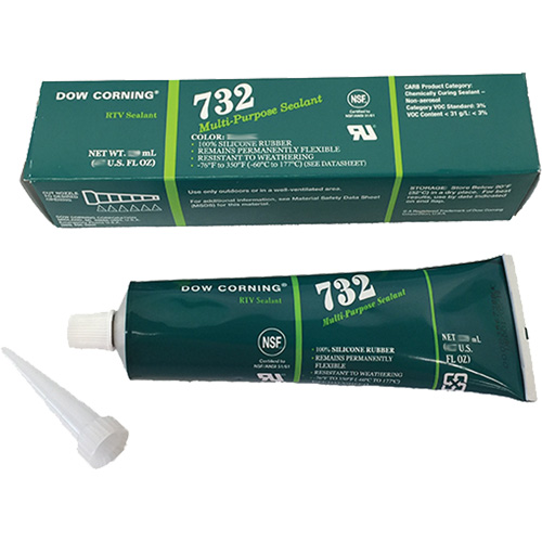 Agent d'&eacute;tanch&eacute;it&eacute; 732, 90 ml, Tube, Blanc Equipment World