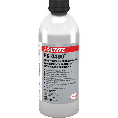 PC 4400 Paint Protect & Restore Coating, 1.1 L, Aerosol Can, Clear Equipment World