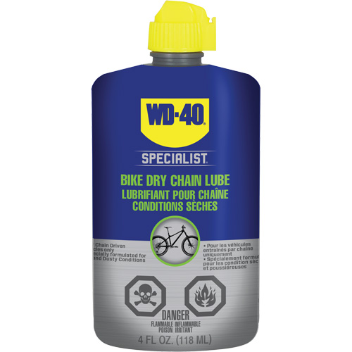 Lubrifiant sec pour chaîne de v&eacute;lo, Bouteille Equipment World