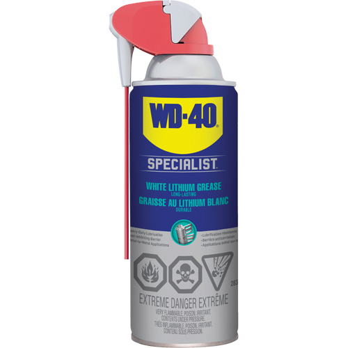 Specialist&reg; High-Performance White Lithium Grease, Aerosol Can Equipment World