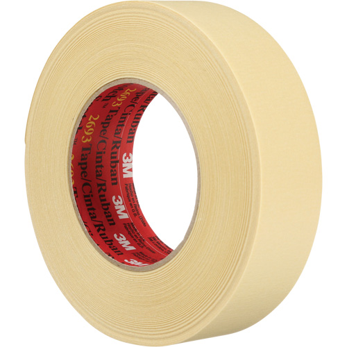 Scotch&reg; High-Performance Masking Tape 2693, 36 mm (1-1/2") x 55 m (180'), Tan Equipment World