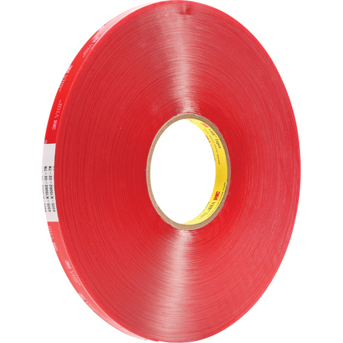 VHB Tape, 66 m (216') L x 6 mm (1/4") W, 23 mils, Acrylic Equipment World