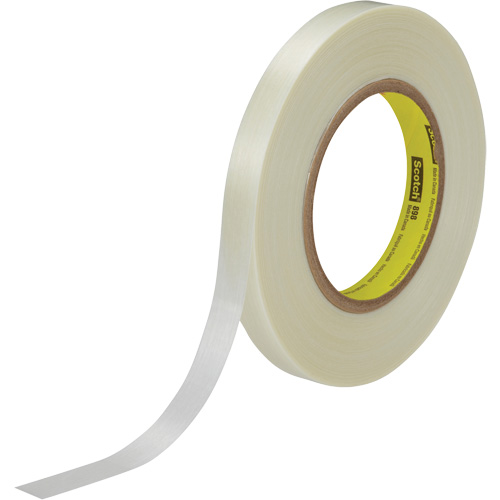 Scotch&reg; Filament Tape, 6.6 mils Thick, 9 mm (0.35") x 55 m (180')  Equipment World