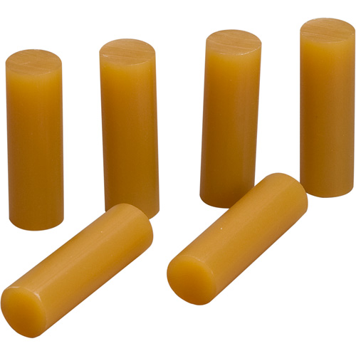 Hot Melt Adhesive, 5/8" Dia. x 2" L, Amber Equipment World