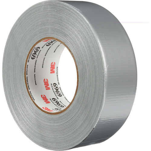Ruban pour conduits extra robuste 6969, 10,7 mils, Argent, 48 mm (2") x 55 m (180') Equipment World