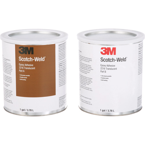Scotch-Weld Adhesive, 1 gal., Pail, Two-Part, Translucent Equipment World