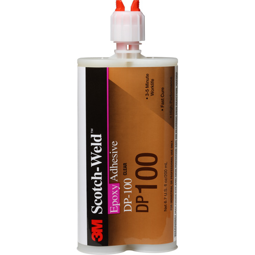 Scotch-Weld Adhesive, 200 ml, Cartridge, Two-Part, Translucent Equipment World