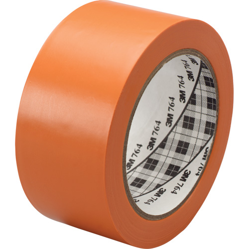 764 General-Purpose Vinyl Tape, 25.4 mm (1") W x 32.9 m (108') L, 5 mils, Orange Equipment World