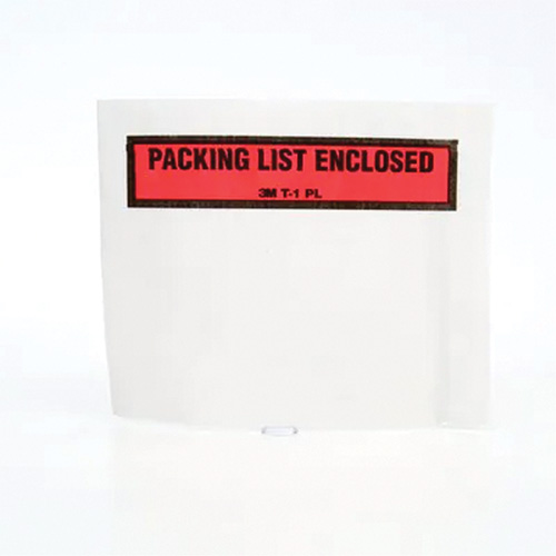 Packing List Envelope, 5-1/2" L x 4-1/2" W, Endloading Style Equipment World
